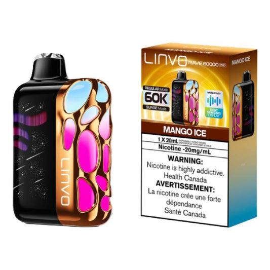 Linvo Rave 60K Pro Disposable Vape Mango Ice