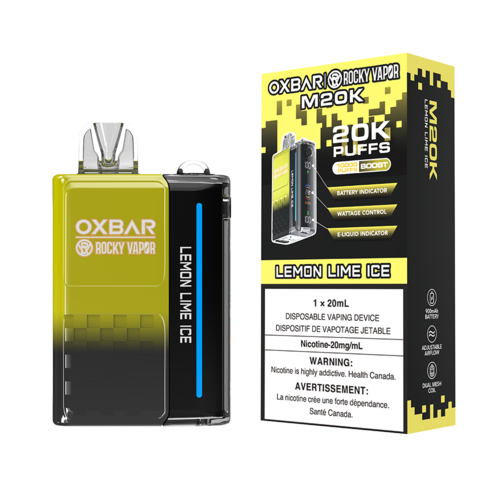 Oxbar M20K Disposable Vape - Lemon Lime GB, 20000 Puffs