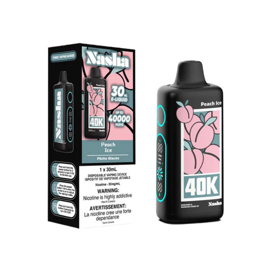 Nasha 40k Disposable Vape - Peach Ice