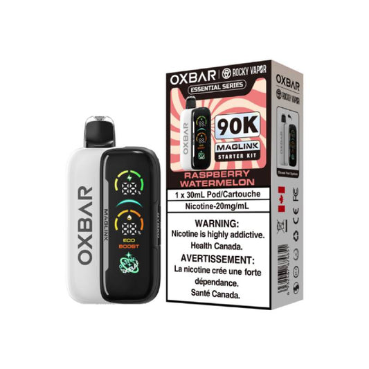 Oxbar Maglink 90K Essential Series Starter Kit Raspberry Watermelon 90K Puffs