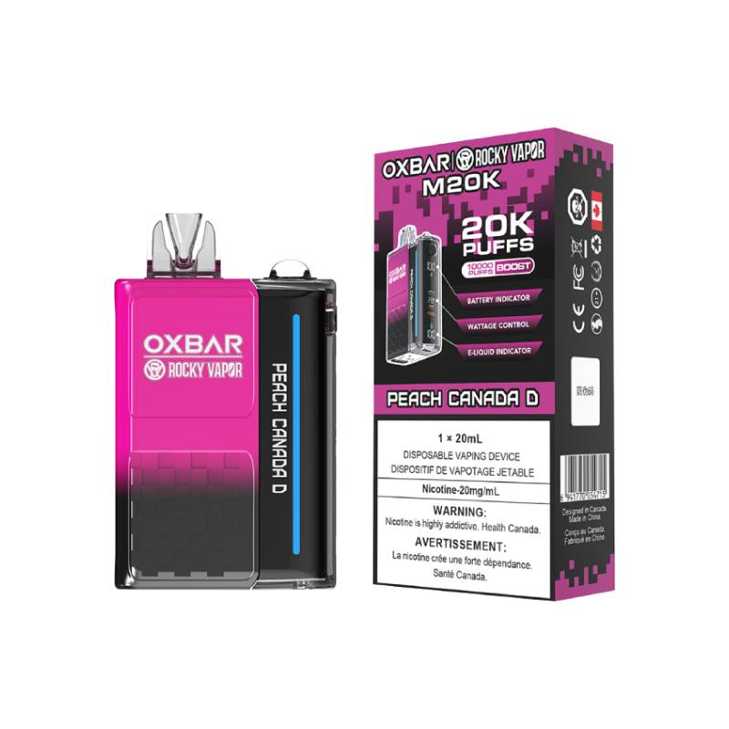 Oxbar M20K Disposable Vape - Peach Canada D, 20000 Puffs