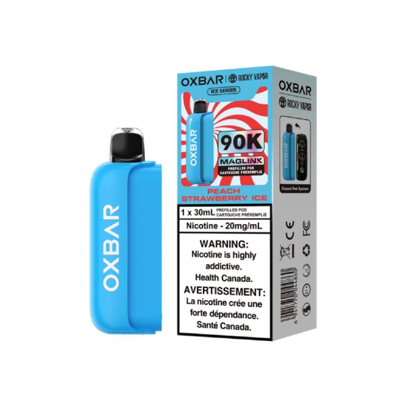 Oxbar Maglink 90K Pre-Filled Pod - Peach Strawberry Ice (Ice Series)