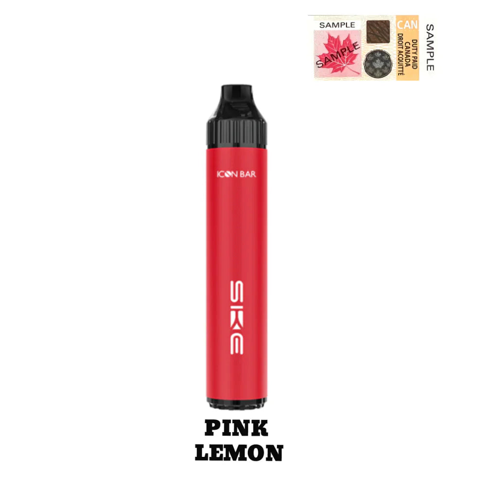 Icon Bar Pink Lemon Disposable Vape