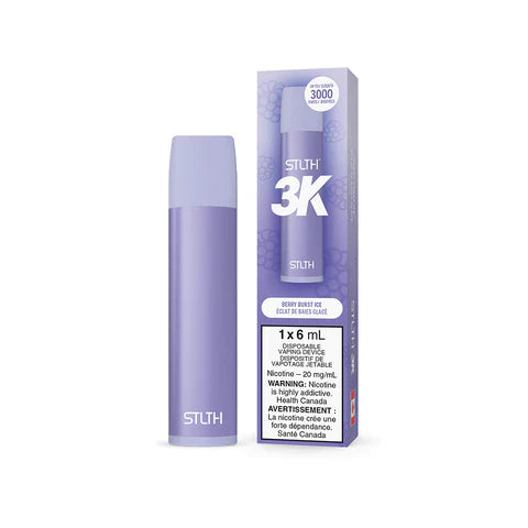 STLTH 3K Berry Burst Ice Disposable Vape 20mg