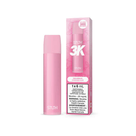 STLTH 3K Pink Lemon Ice Disposable Vape 20mg