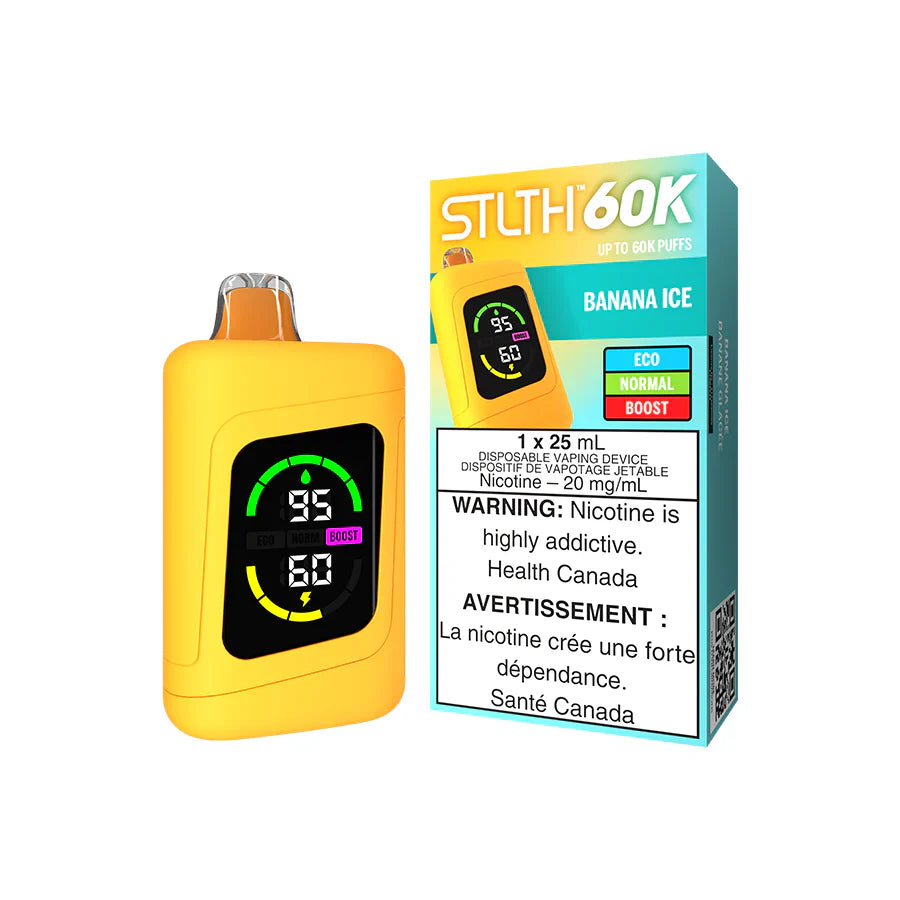 STLTH 60K Disposable Vape - Banana Ice