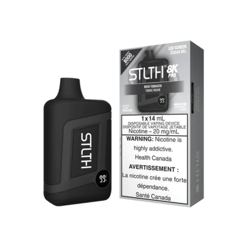 STLTH 8K Pro Rich Tobacco