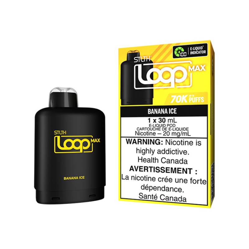 STLTH Loop Max 70K Pod - Banana Ice