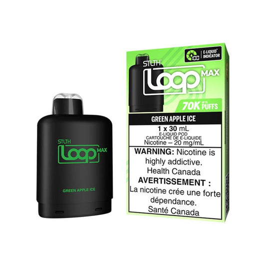 STLTH Loop Max 70K Pod - Green Apple Ice