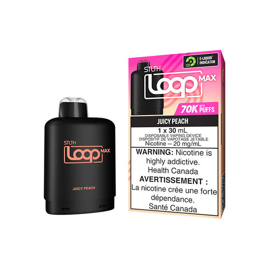 STLTH Loop Max 3 Pod Pack Juicy Peach 70K Pod