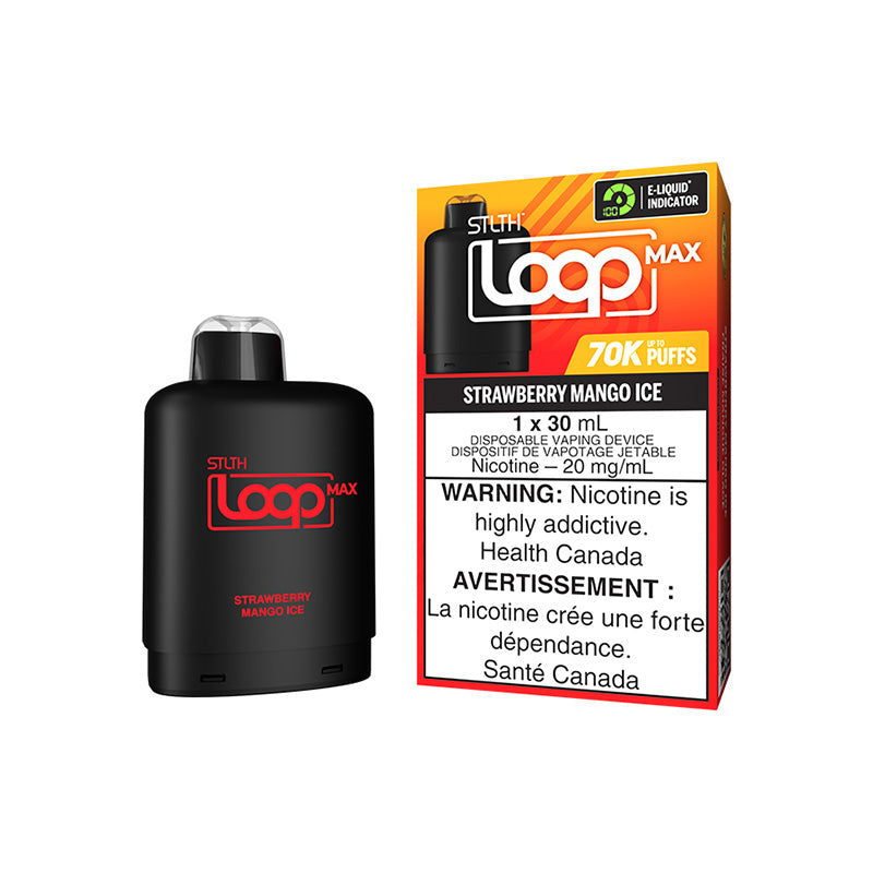 STLTH Loop Max 3 Pod Pack Strawberry Mango Ice 70K Pod