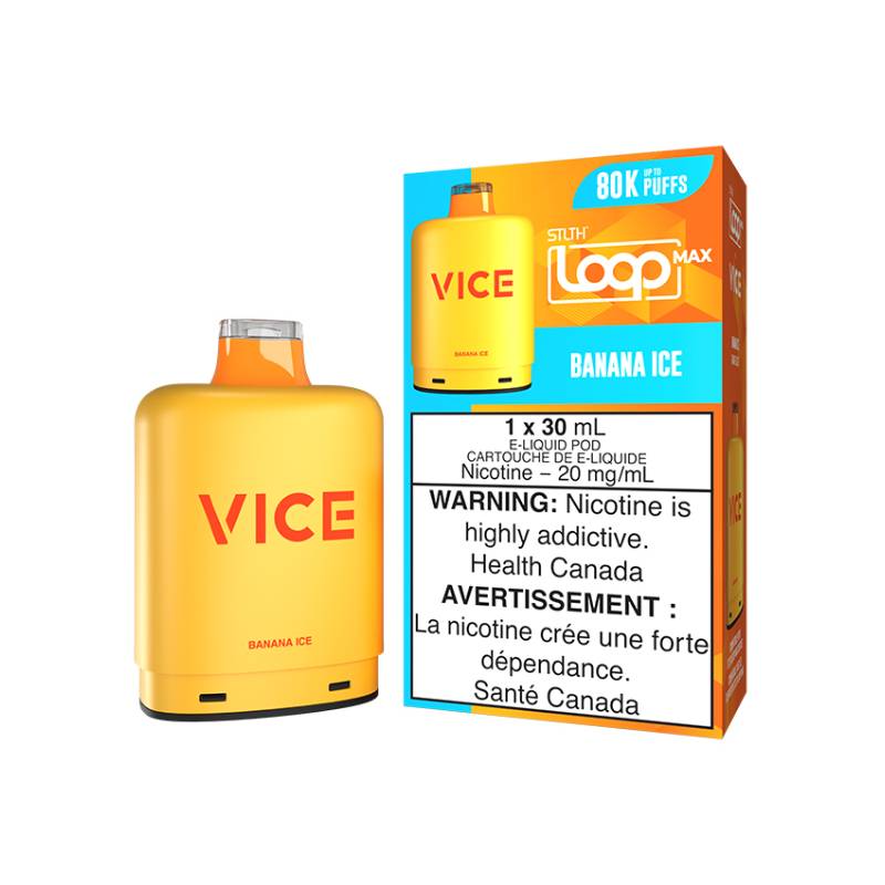 STLTH Loop Max x VICE 80K Pods - Banana Ice