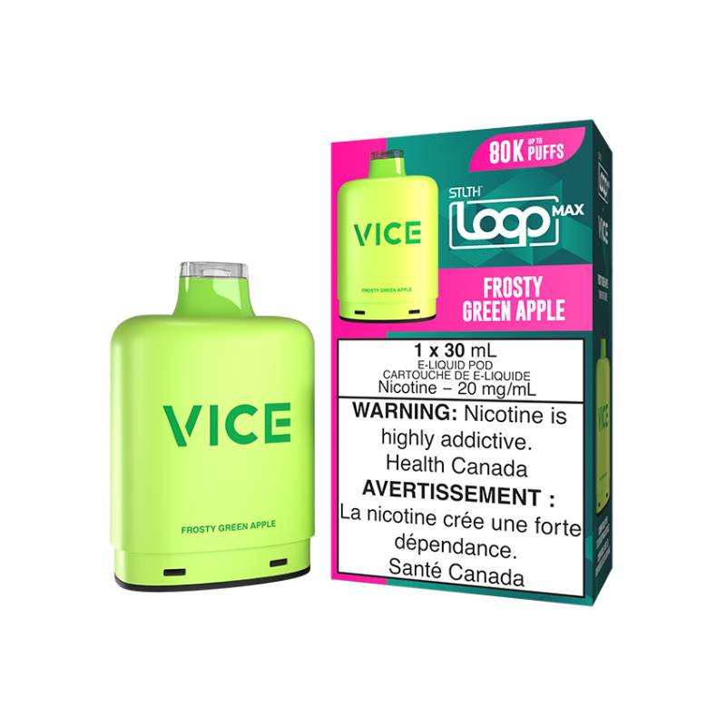STLTH Loop Max x VICE 80K Pods - Pomme Verte Givrée