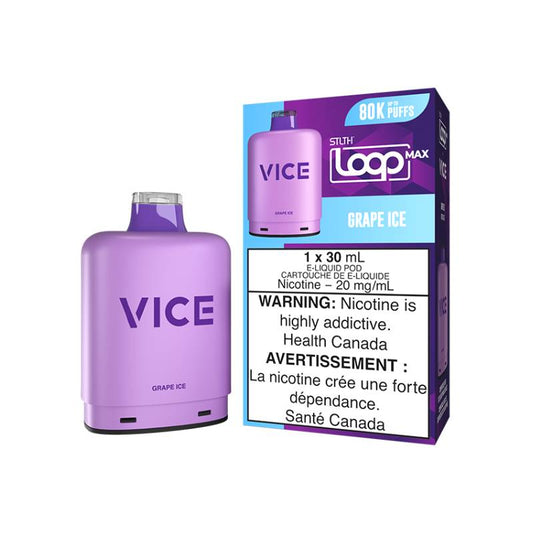 STLTH Loop Max x VICE 80K Pods - Grape Ice