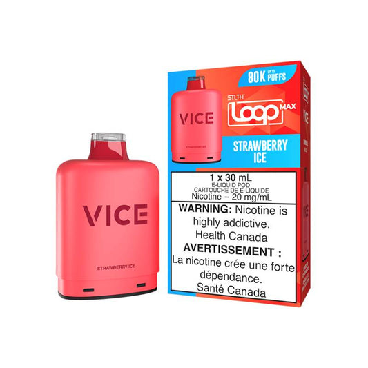 STLTH Loop Max x VICE 80K Pods - Strawberry Ice