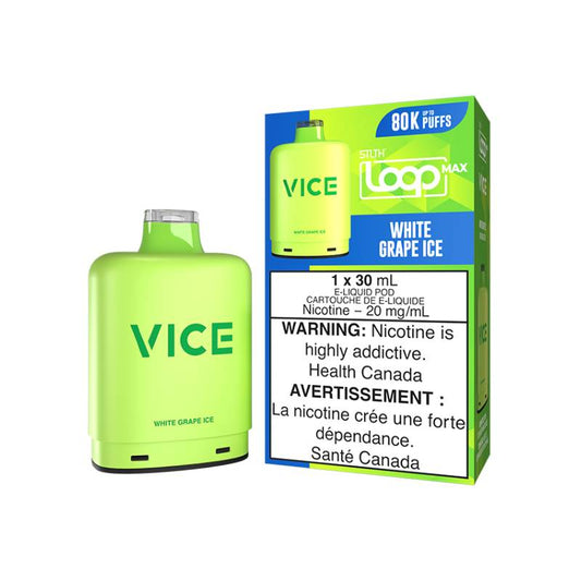 STLTH Loop Max x VICE 80K Pods - White Grape Ice