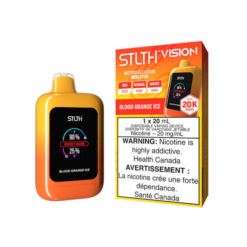 STLTH Vision Disposable Vape Blood Orange Ice