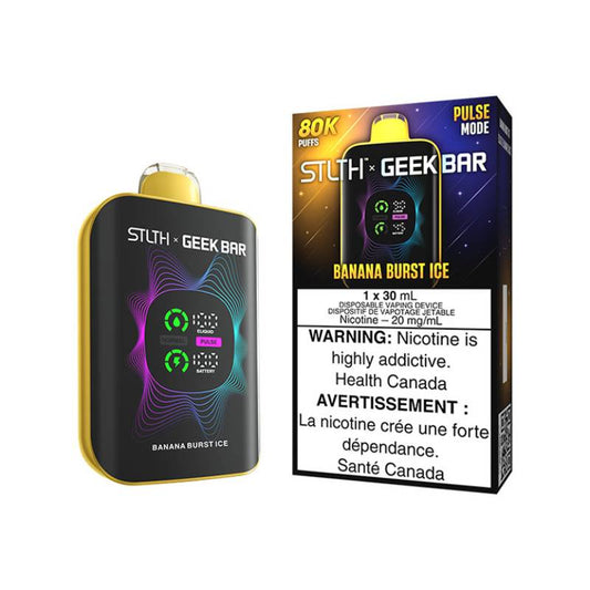 STLTH x GeekBar 80K Disposable Vape - Banana Burst Ice