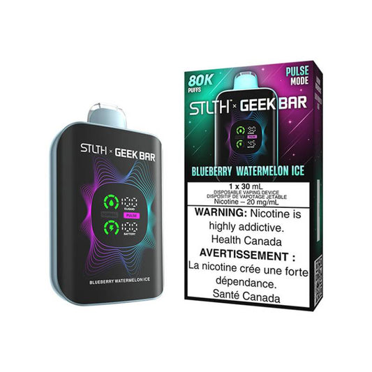 STLTH x GeekBar 80K Disposable Vape - Blueberry Watermelon Ice