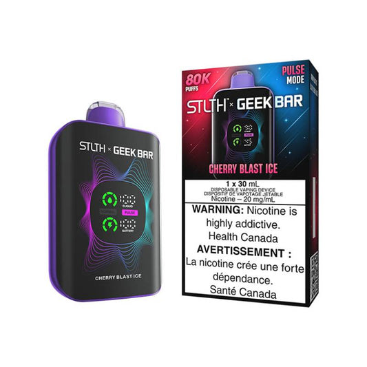 STLTH x GeekBar 80K Disposable Vape - Cherry Blast Ice
