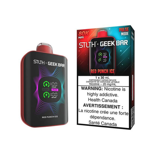 STLTH x GeekBar 80K Disposable Vape - Red Punch Ice