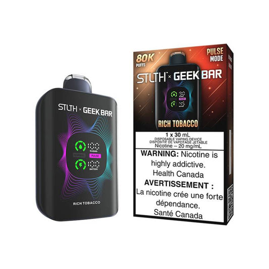STLTH x GeekBar 80K Disposable Vape - Rich Tobacco