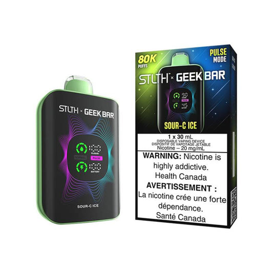 STLTH x GeekBar 80K Disposable Vape - Sour-C Ice