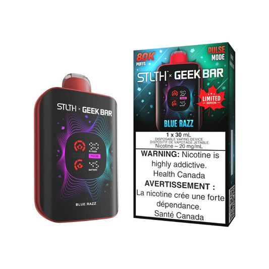 STLTH x GeekBar 80K Disposable Vape - Limited Edition Blue Razz
