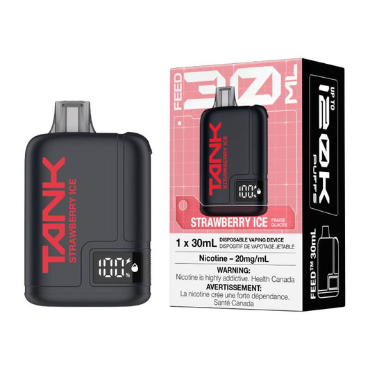 FEED Tank 120K Disposable Vape - Strawberry Ice