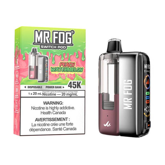 Mr Fog Switch 45K Pod Starter Kit - Peach Watermelon