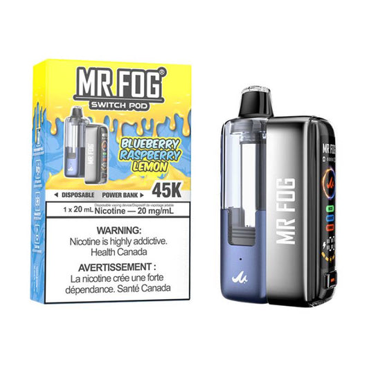 Mr Fog Switch 45K Pod Starter Kit - Blueberry Raspberry Lemon