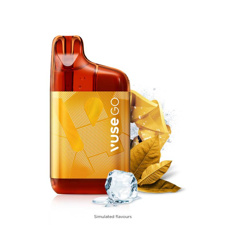 Vuse Go 5000 Disposable Vape - Golden Tobacco Ice, 10mL