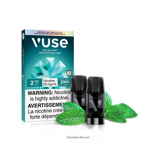 Vuse Pod Pack Polar Mint 20mg - Premium Vape Pods