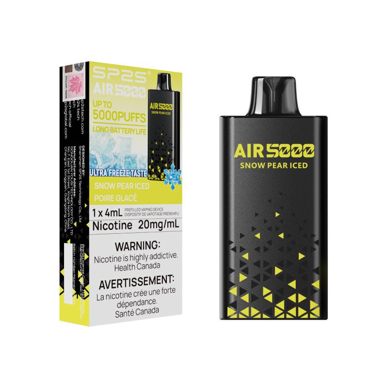 SP2S AIR 5000 - Snow Pear Iced Disposable Vape
