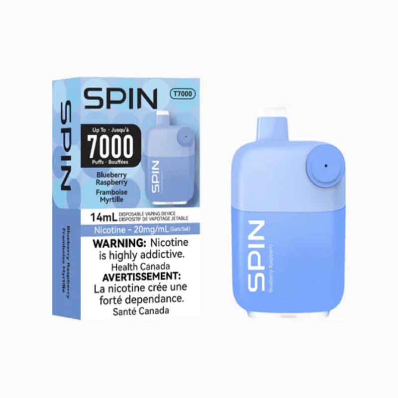 Spin T7000 Blueberry Raspberry Disposable Vape (7000 Puffs)