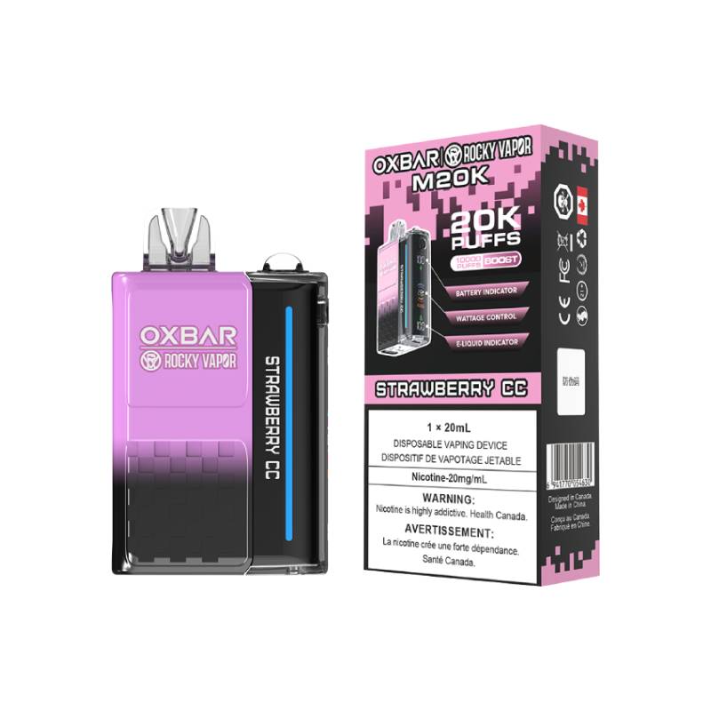 Oxbar M20K Disposable Vape - Strawberry CC, 20000 Puffs