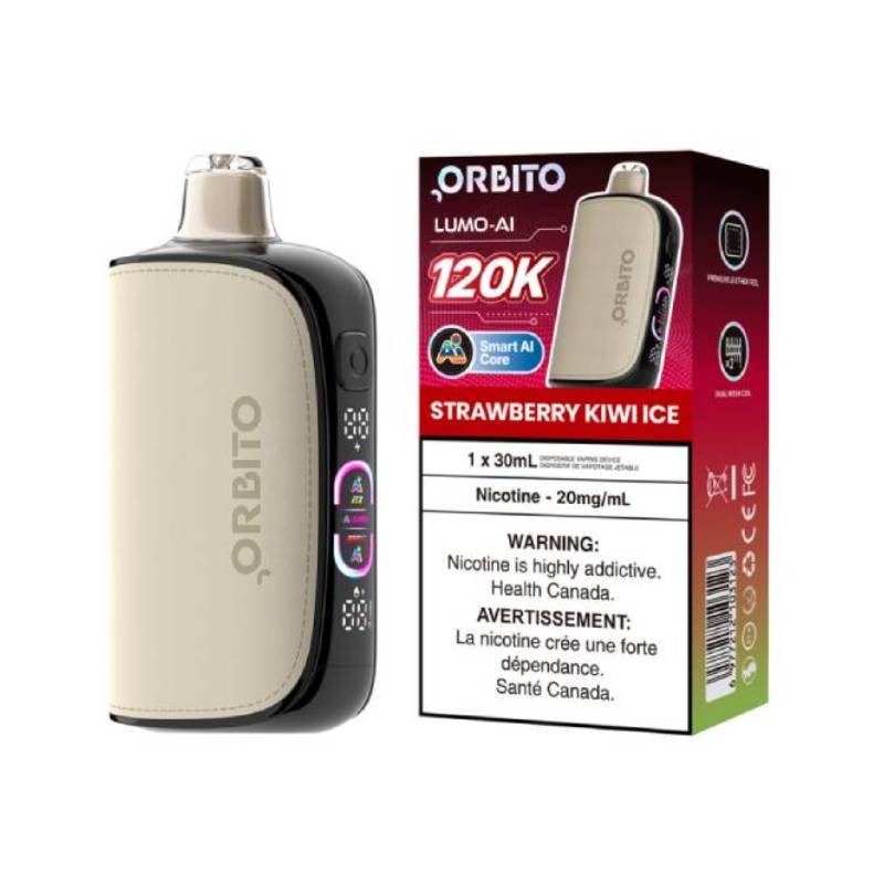 Orbito AI 120K - Strawberry Kiwi Ice Disposable Vape