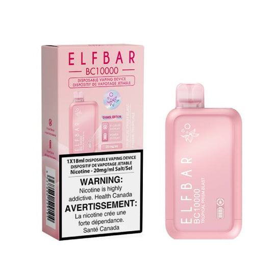 Elf Bar BC10000 Disposable Vape - Tropical Prism Blast, 10000 Puffs