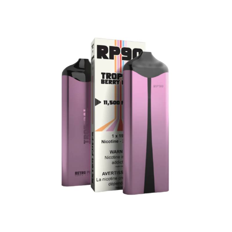 Boosted RP90 Disposable Vape - Tropical Berry Burst, 11,500 Puffs