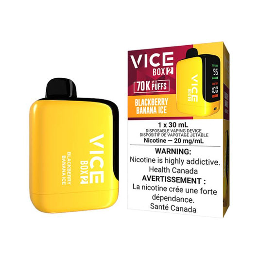Vice Box 2 70K Disposable Vape - Blackberry Banana Ice