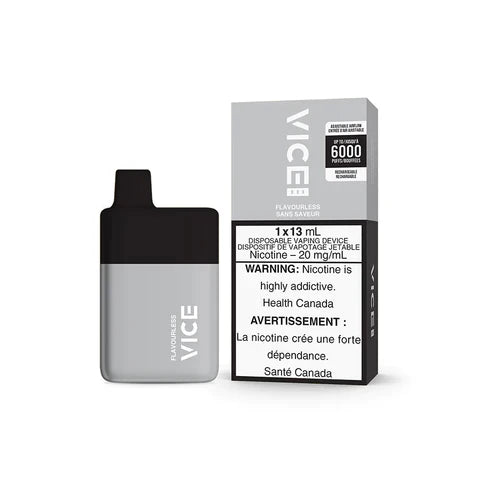 Vice Box Flavourless Disposable Vape