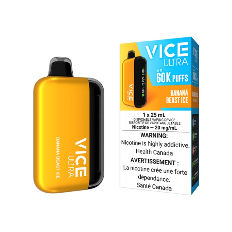 Vice Ultra 60K Banana Beast Ice Disposable Vape