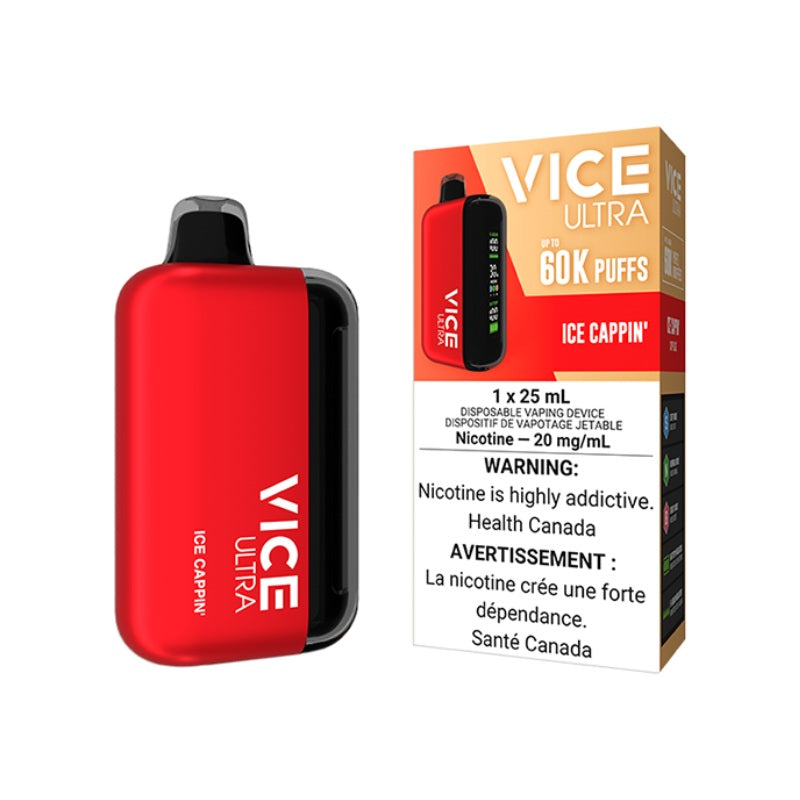 Vice Ultra 60K Ice Cappin' Disposable Vape