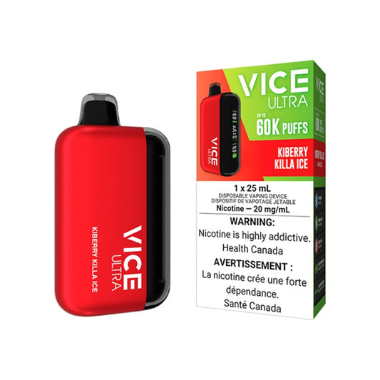 Vice Ultra 60K Kiberry Killa Ice Disposable Vape