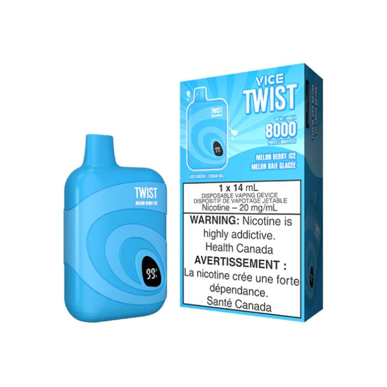 Vice Twist 8000 Disposable Vape - Melon Berry Ice