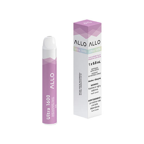 ALLO 1600 Blue Raspberry Peach Disposable Vape