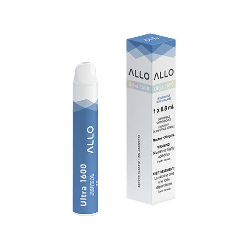 ALLO 1600 Blueberry Ice Disposable Vape