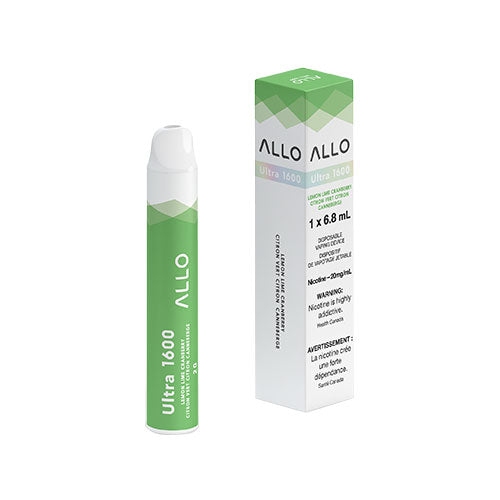 ALLO 1600 Lemon Lime Cranberry Disposable Vape