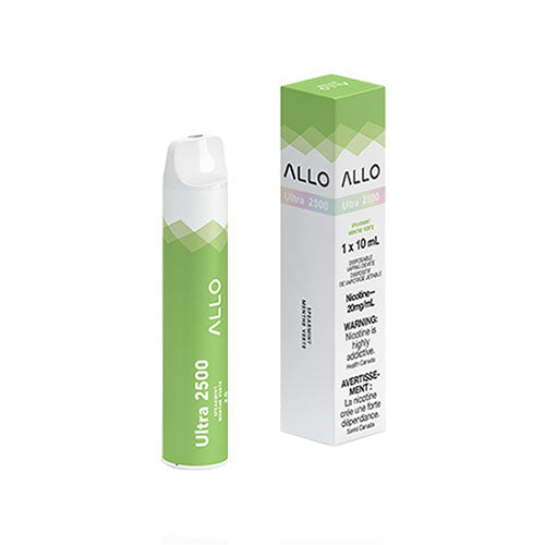 Allo Vape 2500 Spearmint Disposable Vape