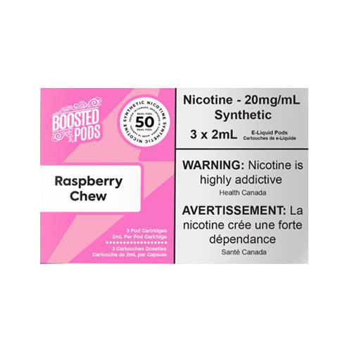 Dosettes compatibles avec Boosted Raspberry Chew Stlth